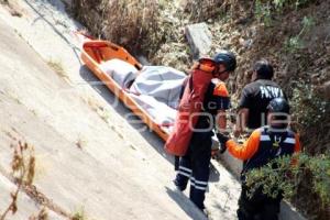 MUERTO . BARRANCA LA RESURRECCIÓN