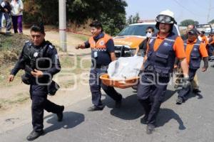 MUERTO . BARRANCA LA RESURRECCIÓN