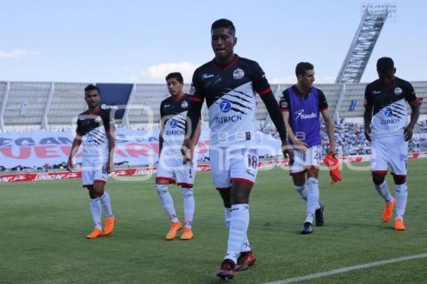FÚTBOL . LOBOS BUAP VS NECAXA