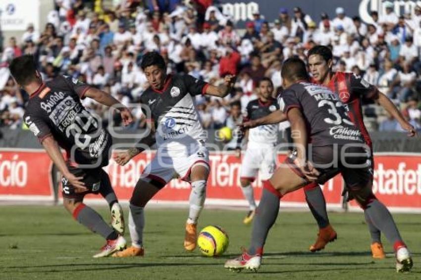FÚTBOL . LOBOS BUAP VS NECAXA