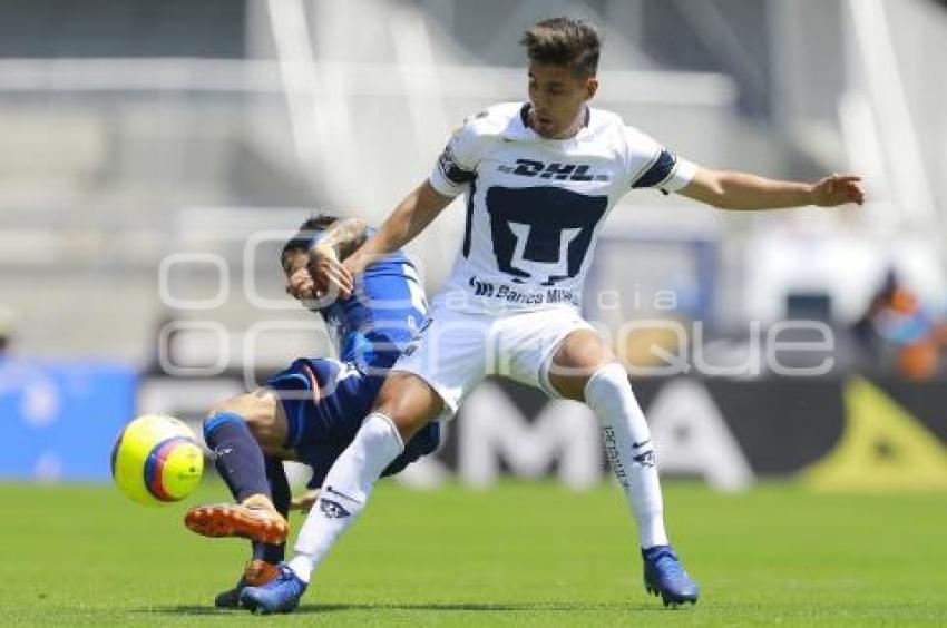 FÚTBOL . PUMAS VS CLUB PUEBLA