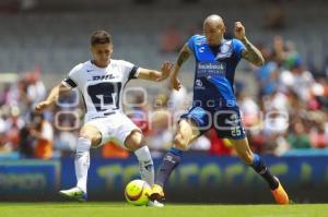 FÚTBOL . PUMAS VS CLUB PUEBLA