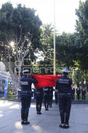 CEREMONÍA CÍVICA . 487 ANIVERSARIO PUEBLA