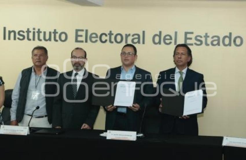 IEE . FIRMA DE CONVENIO