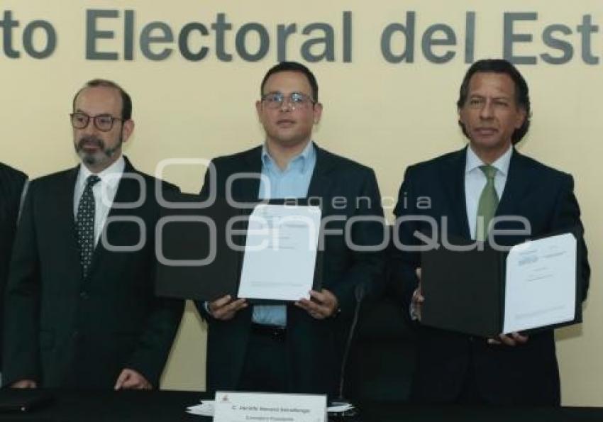 IEE . FIRMA DE CONVENIO