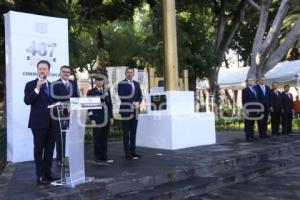 CEREMONÍA CÍVICA . 487 ANIVERSARIO PUEBLA