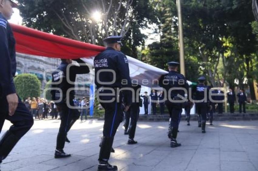 CEREMONÍA CÍVICA . 487 ANIVERSARIO PUEBLA