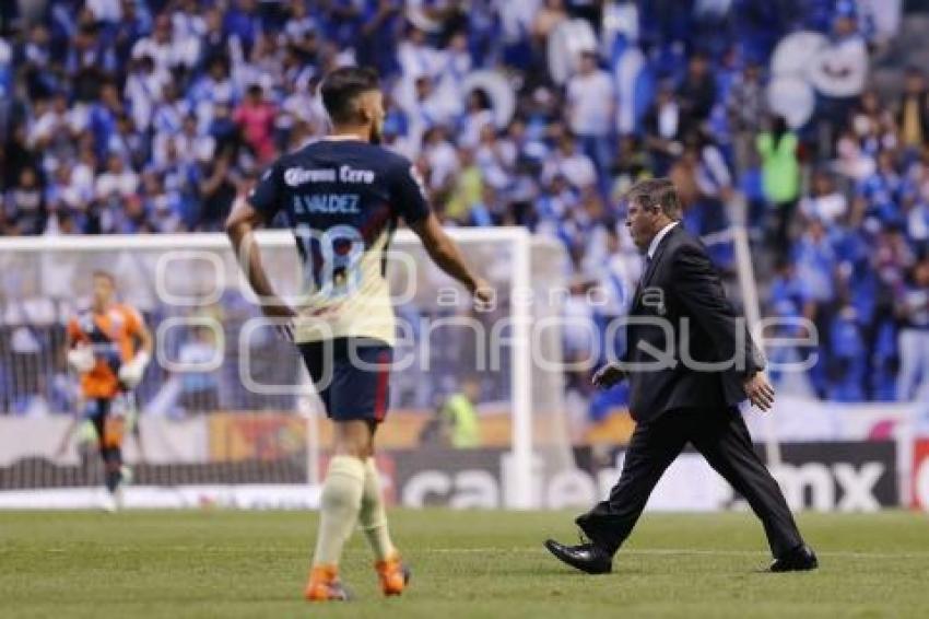 FÚTBOL . CLUB PUEBLA VS AMÉRICA