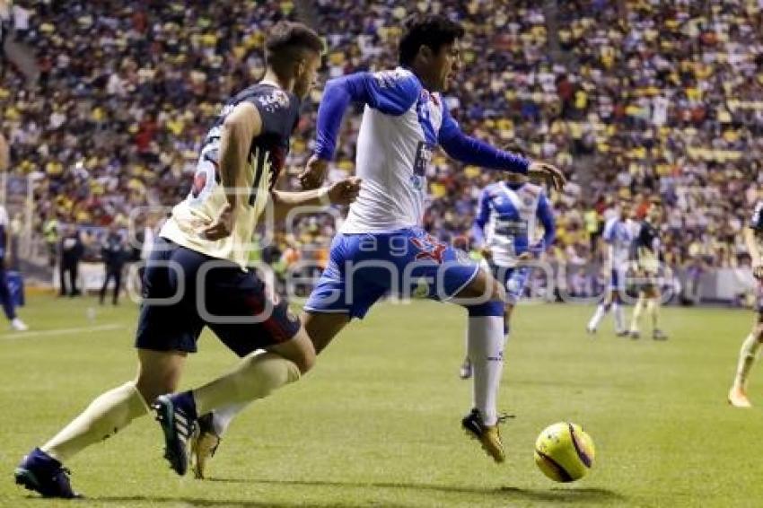 FÚTBOL . CLUB PUEBLA VS AMÉRICA