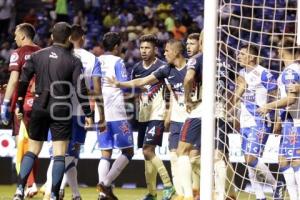 FÚTBOL . CLUB PUEBLA VS AMÉRICA