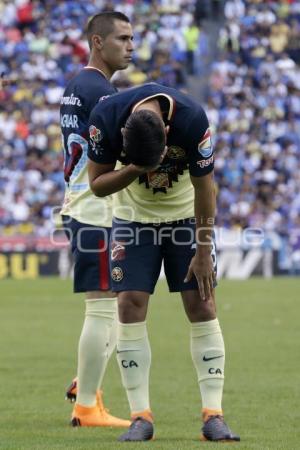 FÚTBOL . CLUB PUEBLA VS AMÉRICA