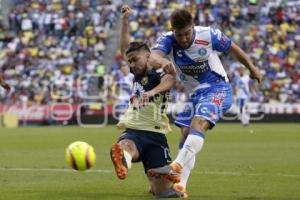 FÚTBOL . CLUB PUEBLA VS AMÉRICA