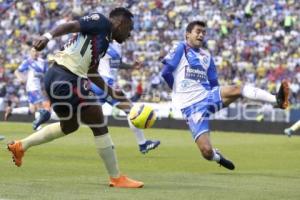 FÚTBOL . CLUB PUEBLA VS AMÉRICA