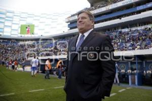 FÚTBOL . CLUB PUEBLA VS AMÉRICA