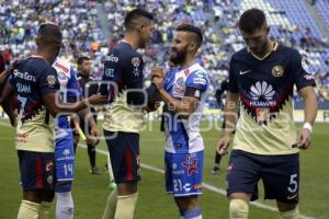 FÚTBOL . CLUB PUEBLA VS AMÉRICA