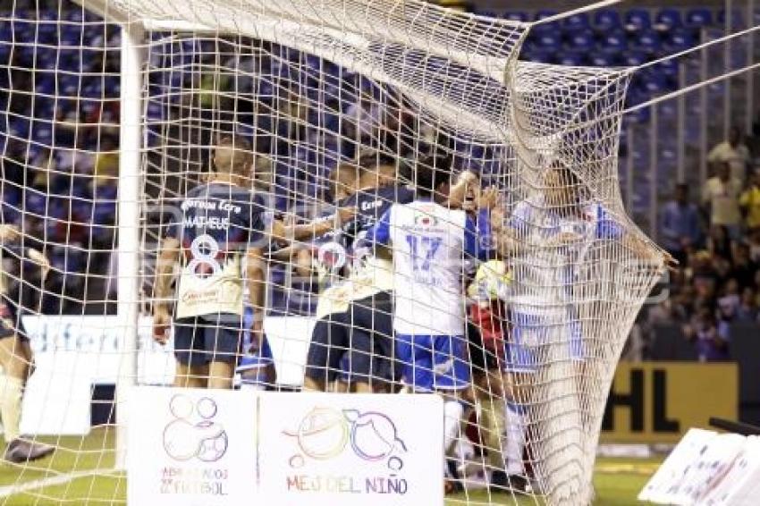 FÚTBOL . CLUB PUEBLA VS AMÉRICA