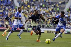 FÚTBOL . CLUB PUEBLA VS AMÉRICA