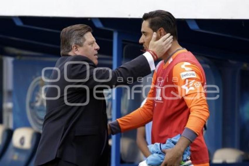 FÚTBOL . CLUB PUEBLA VS AMÉRICA