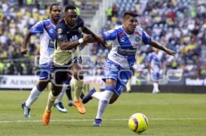 FÚTBOL . CLUB PUEBLA VS AMÉRICA