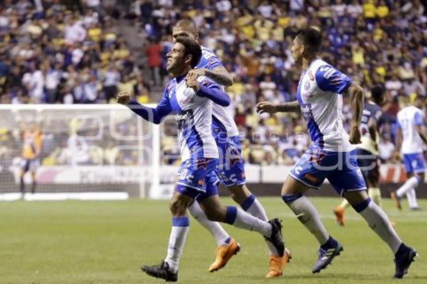 FÚTBOL . CLUB PUEBLA VS AMÉRICA