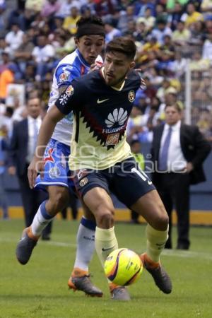 FÚTBOL . CLUB PUEBLA VS AMÉRICA