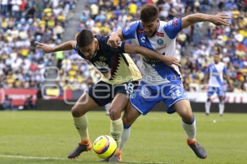 FÚTBOL . CLUB PUEBLA VS AMÉRICA