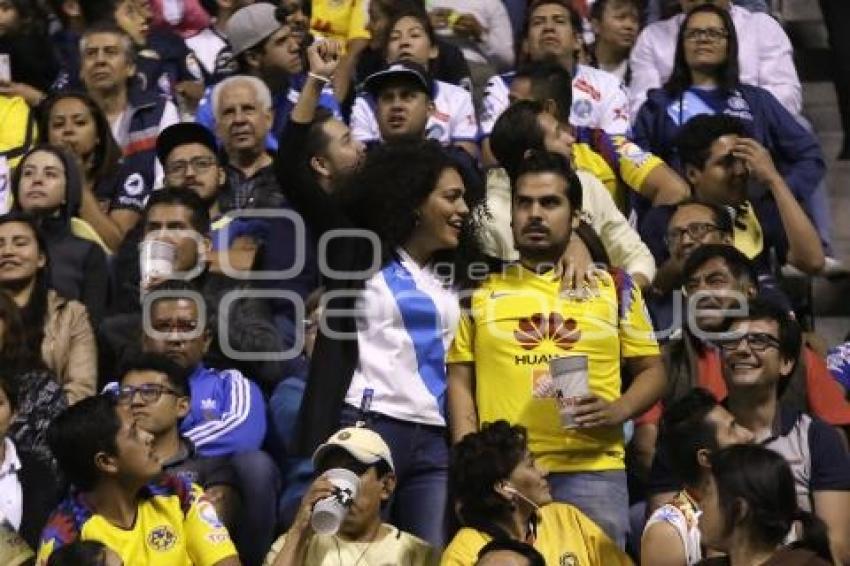 FÚTBOL . CLUB PUEBLA VS AMÉRICA