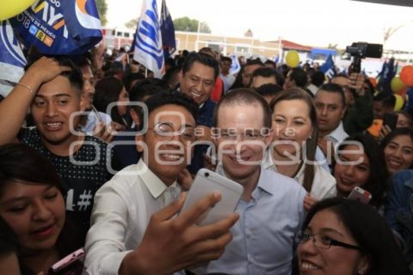 SAN ANDRÉS CHOLULA . RICARDO ANAYA