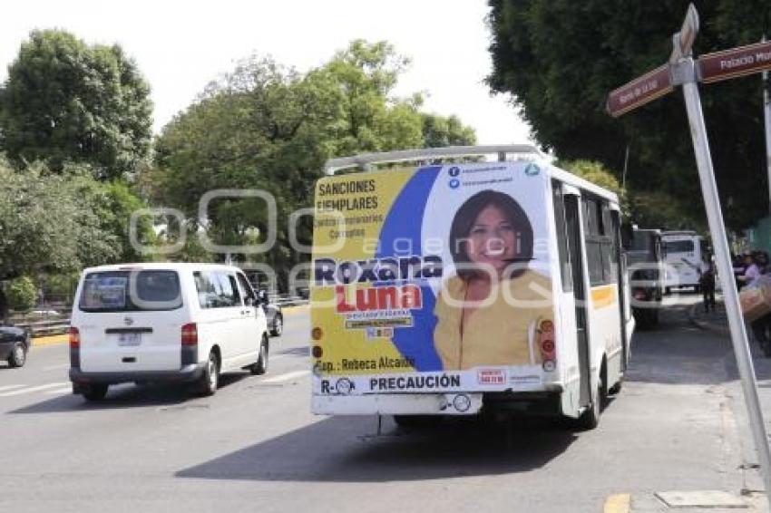 PUBLICIDAD TRANSPORTE PÚBLICO