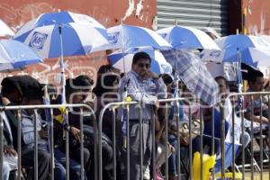 DESFILE 5 DE MAYO . PROPAGANDA POLITICA