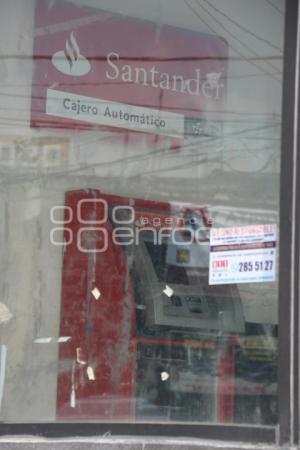 ROBO . CAJERO SANTANDER