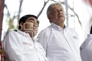 CAMPAÑA . LÓPEZ OBRADOR TEHUACÁN