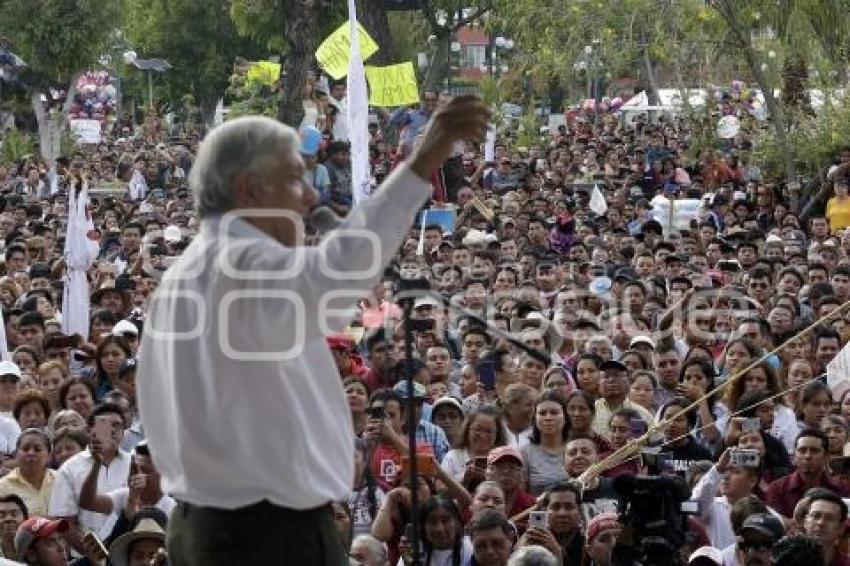 CAMPAÑA . LÓPEZ OBRADOR TEHUACÁN