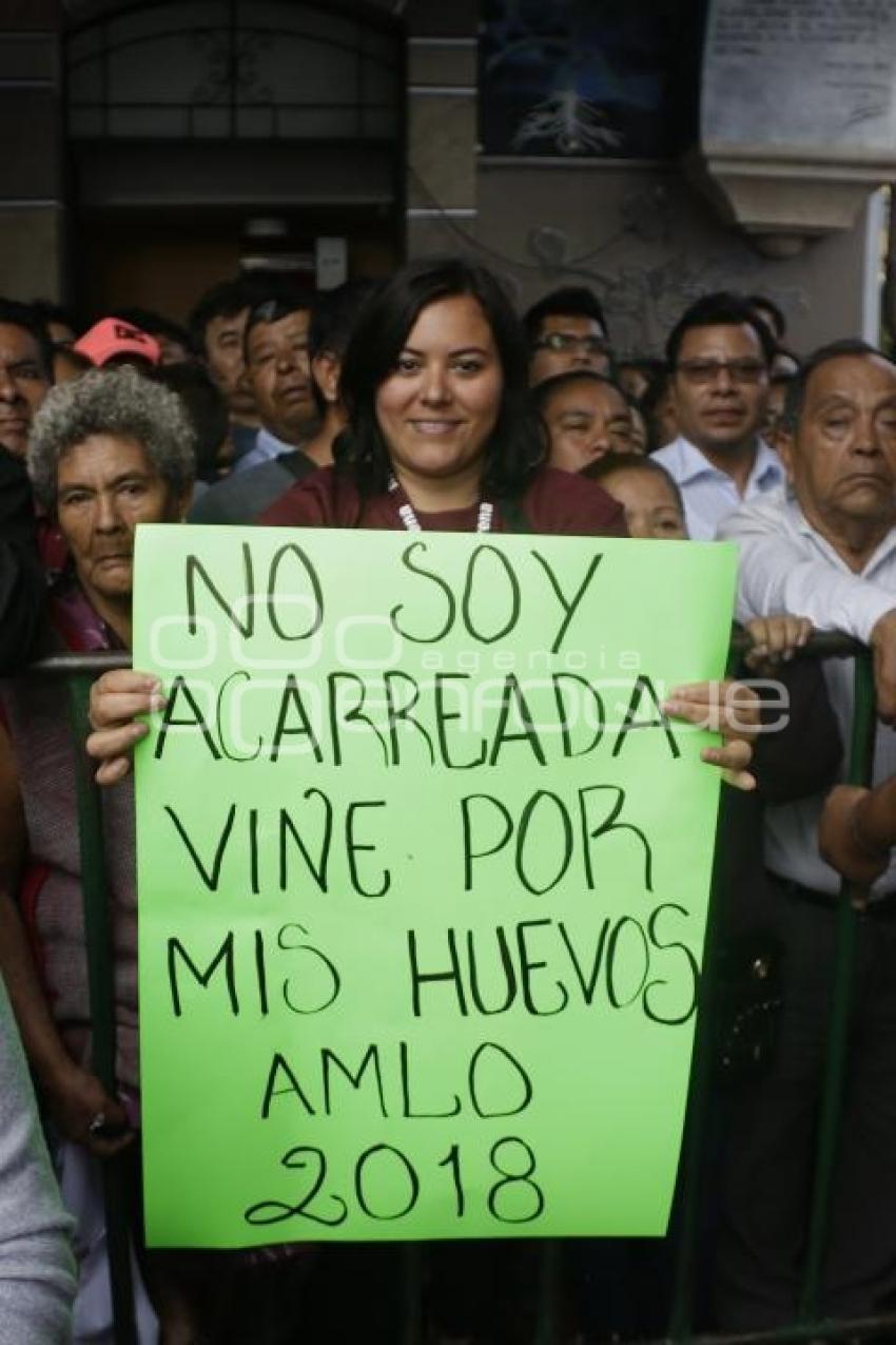 CAMPAÑA . LÓPEZ OBRADOR TEHUACÁN