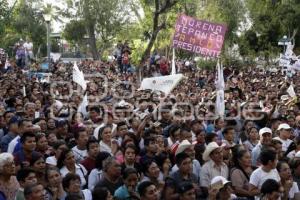 CAMPAÑA . LÓPEZ OBRADOR TEHUACÁN