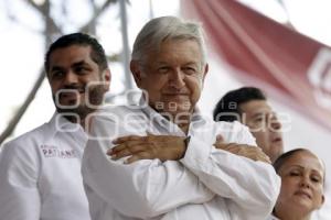 CAMPAÑA . LÓPEZ OBRADOR TEHUACÁN