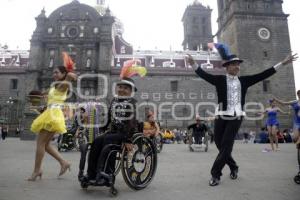 BAILARINES EN SILLA DE RUEDAS