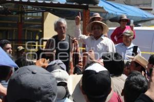 BLOQUEO . SANTA RITA TLAHUAPAN