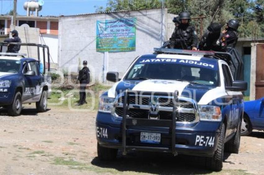 BLOQUEO . SANTA RITA TLAHUAPAN