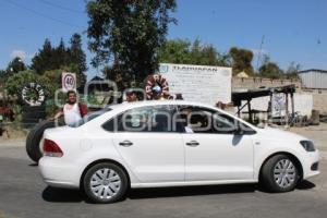 BLOQUEO . SANTA RITA TLAHUAPAN