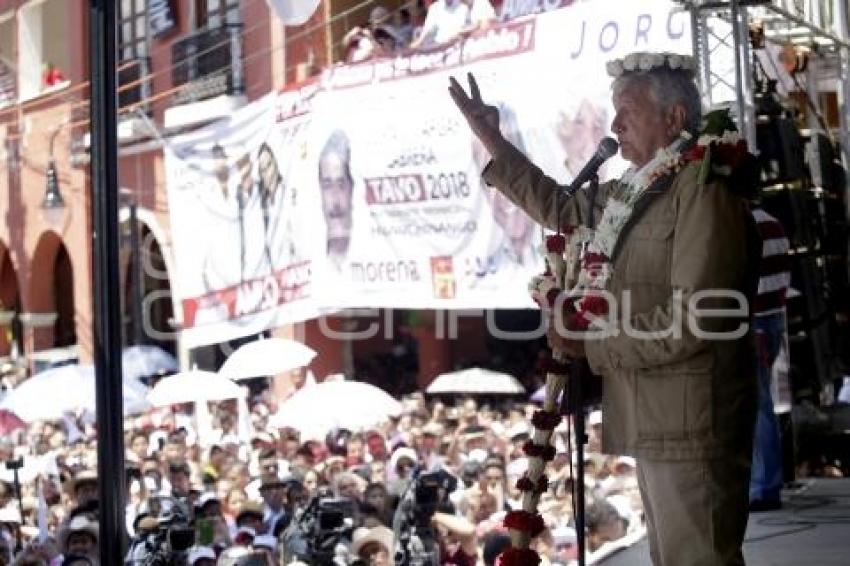 AMLO . HUAUCHINANGO