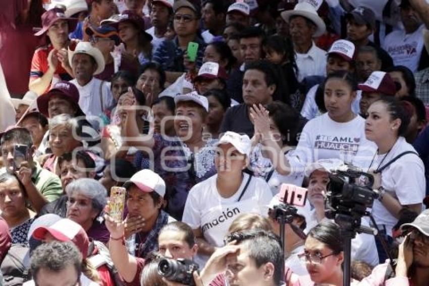 AMLO . HUAUCHINANGO