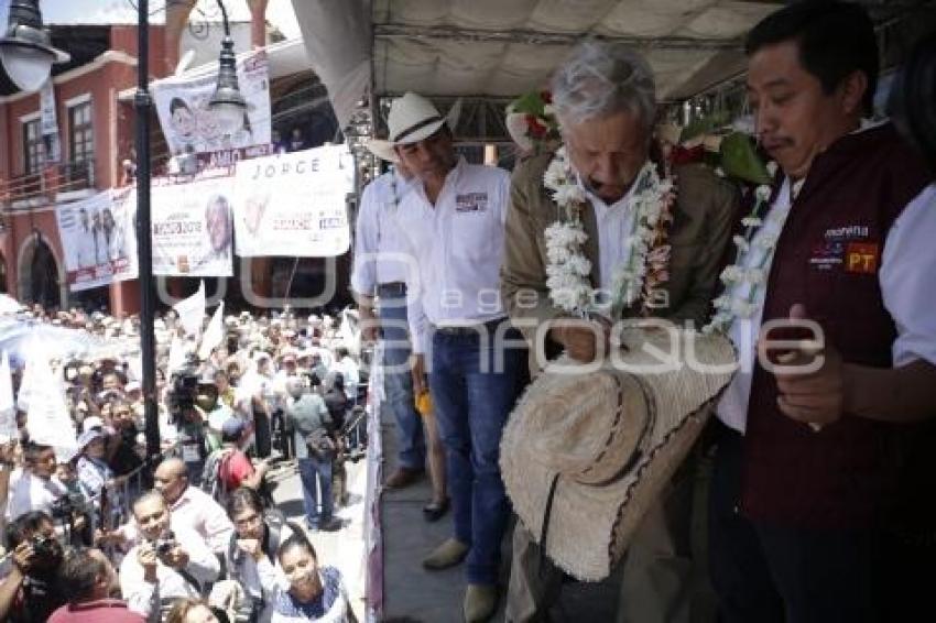 AMLO . HUAUCHINANGO