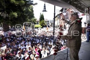 AMLO . HUAUCHINANGO