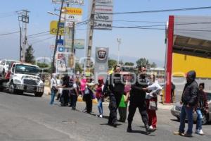 MANIFESTACIÓN FAMILIARES EX POLICÍAS