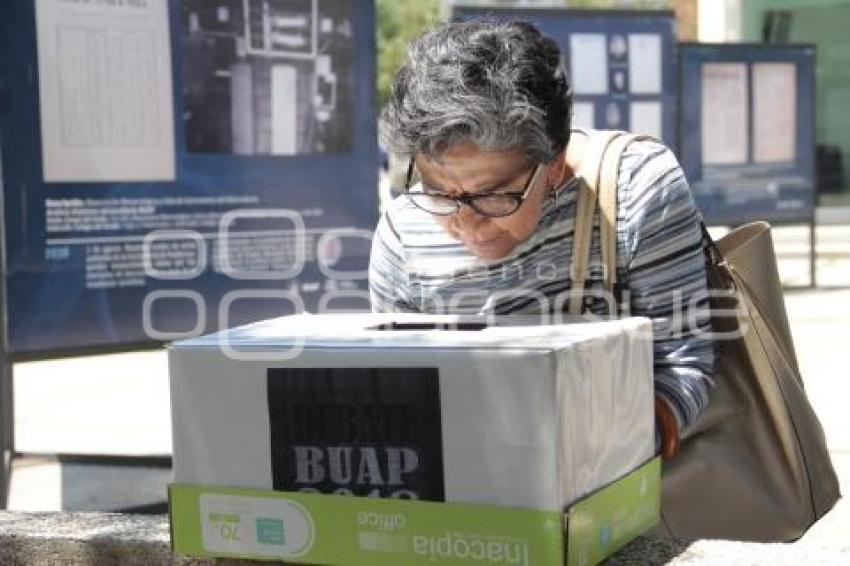 BUAP . SIMULACRO DE ELECCIONES