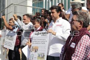 MANIFESTACIÓN CANDIDATOS MORENA