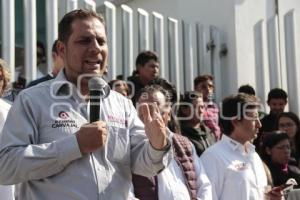 MANIFESTACIÓN CANDIDATOS MORENA