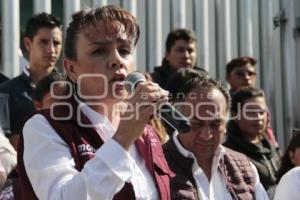 MANIFESTACIÓN CANDIDATOS MORENA