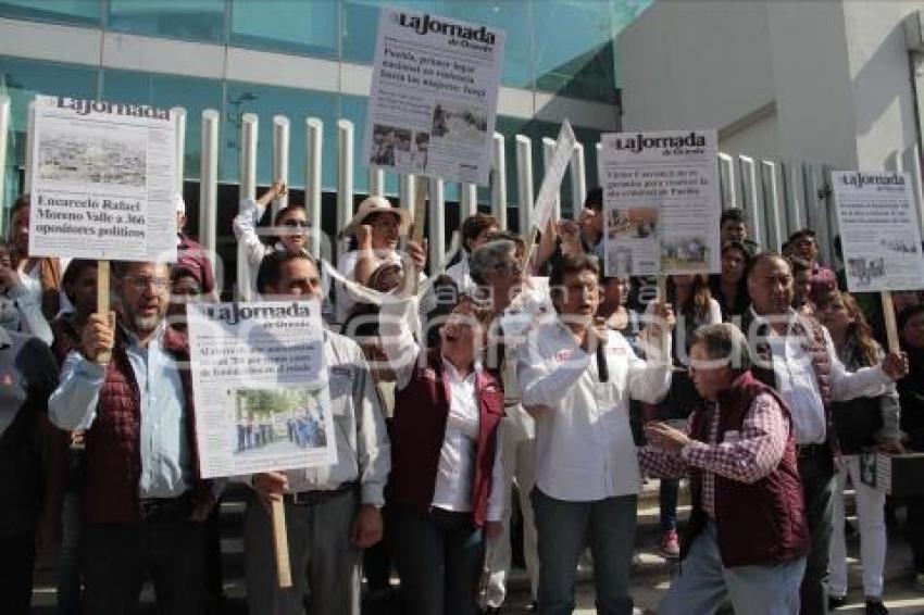 MANIFESTACIÓN CANDIDATOS MORENA